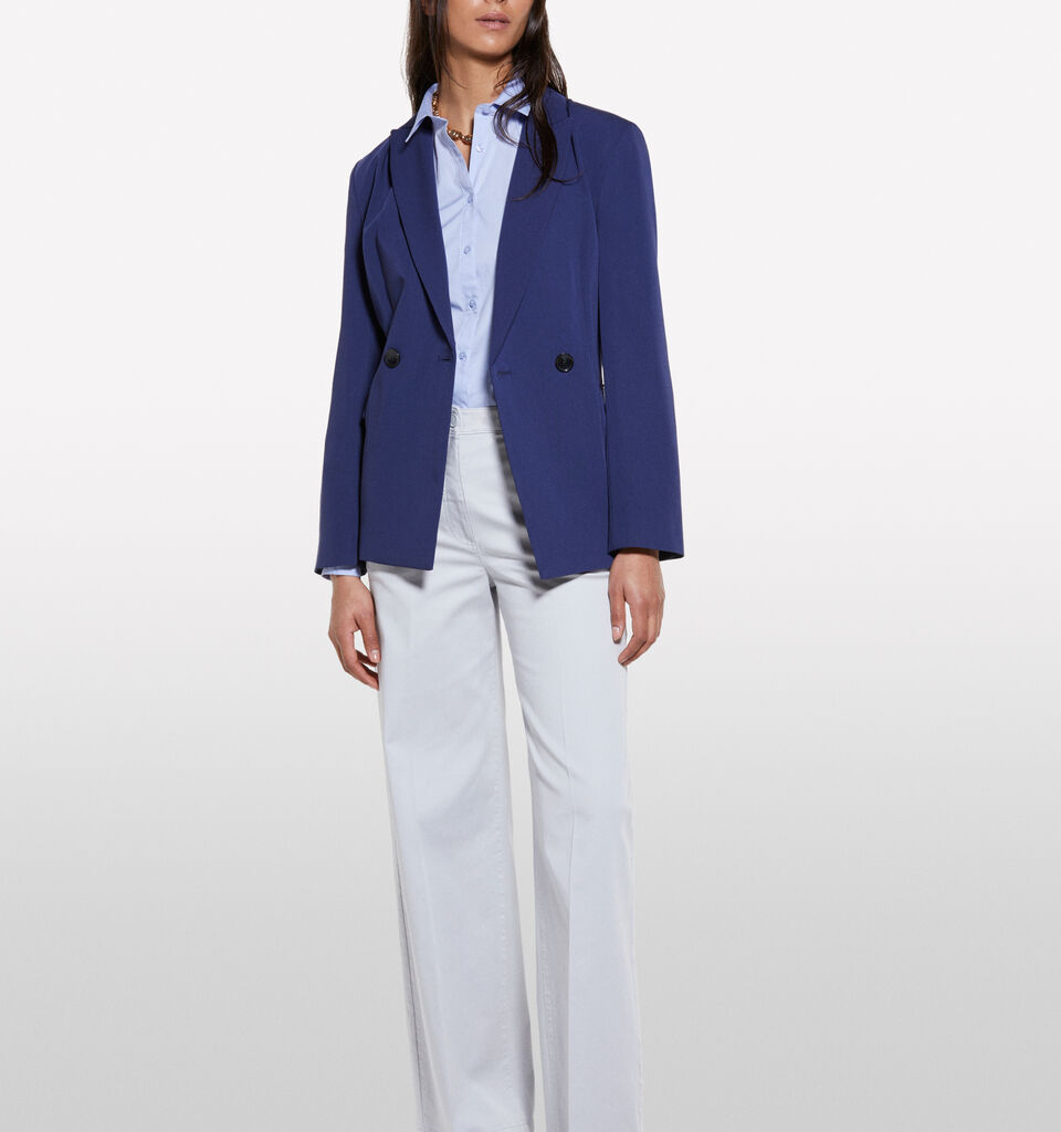 Light blue slim fit shirt - null - Light Blue | Sisley image number 1